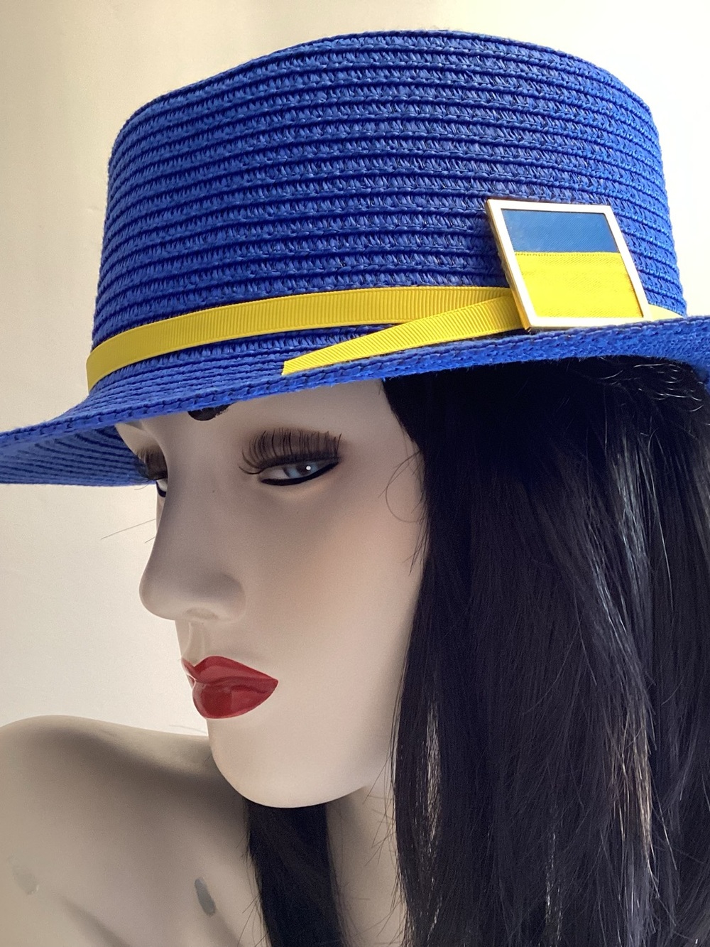 Ukrainian Flag Hat Unisex Blue